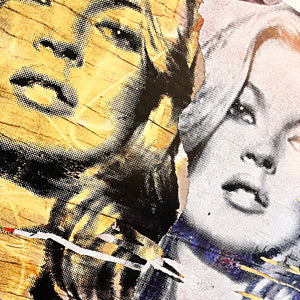 MR. BRAINWASH 'Kate Moss' (2008) Rare Offset Lithograph Poster
