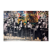 Load image into Gallery viewer, MR. BRAINWASH &#39;Le Bistro&#39; (2008) Original Framed Postcard