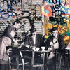 MR. BRAINWASH 'Le Bistro' (2008) Original Framed Postcard