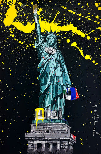 MR. BRAINWASH 'Lady Liberty' (2008) Offset Lithograph