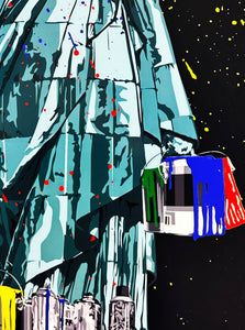 MR. BRAINWASH 'Lady Liberty' (2008) Offset Lithograph