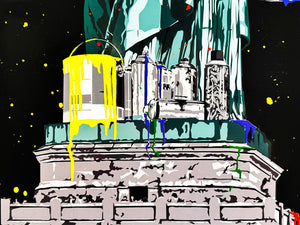 MR. BRAINWASH 'Lady Liberty' (2008) Offset Lithograph