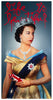 MR. BRAINWASH 'Life is Beautiful: Queen Elizabeth II' (2012) Rare Original London Show Poster - Signari Gallery 