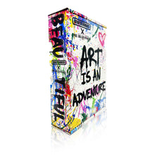 Load image into Gallery viewer, MR. BRAINWASH x Matchbox 'Austin Mini Cooper S' (2024) 1:64 Scale Car + Display - Signari Gallery 