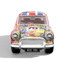 Load image into Gallery viewer, MR. BRAINWASH x Matchbox &#39;Austin Mini Cooper S&#39; (2024) 1:64 Scale Car + Display