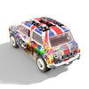 MR. BRAINWASH x Matchbox 'Austin Mini Cooper S' (2024) 1:64 Scale Car + Display - Signari Gallery 