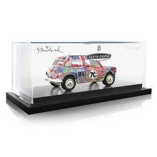 Load image into Gallery viewer, MR. BRAINWASH x Matchbox &#39;Austin Mini Cooper S&#39; (2024) 1:64 Scale Car + Display