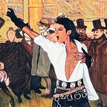 Load image into Gallery viewer, MR. BRAINWASH 'Michael Jackson: Moulin Rouge' (2008) "Life is Beautiful" Original Show Poster - Signari Gallery 