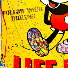 Load image into Gallery viewer, MR. BRAINWASH &#39;Never, Never, Never Give Up&#39; (2025) Hand-Signed Offset Poster
