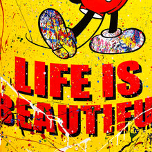 Load image into Gallery viewer, MR. BRAINWASH &#39;Never, Never, Never Give Up&#39; (2025) Hand-Signed Offset Poster