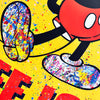 MR. BRAINWASH 'Never, Never, Never Give Up' (2025) Hand-Signed Offset Poster