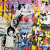 MR. BRAINWASH 'Never Give Up' (2011) Offset Lithograph Poster
