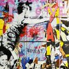MR. BRAINWASH 'Never Give Up' (2011) Offset Lithograph Poster