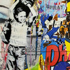 MR. BRAINWASH 'Never Give Up' (2011) Offset Lithograph Poster