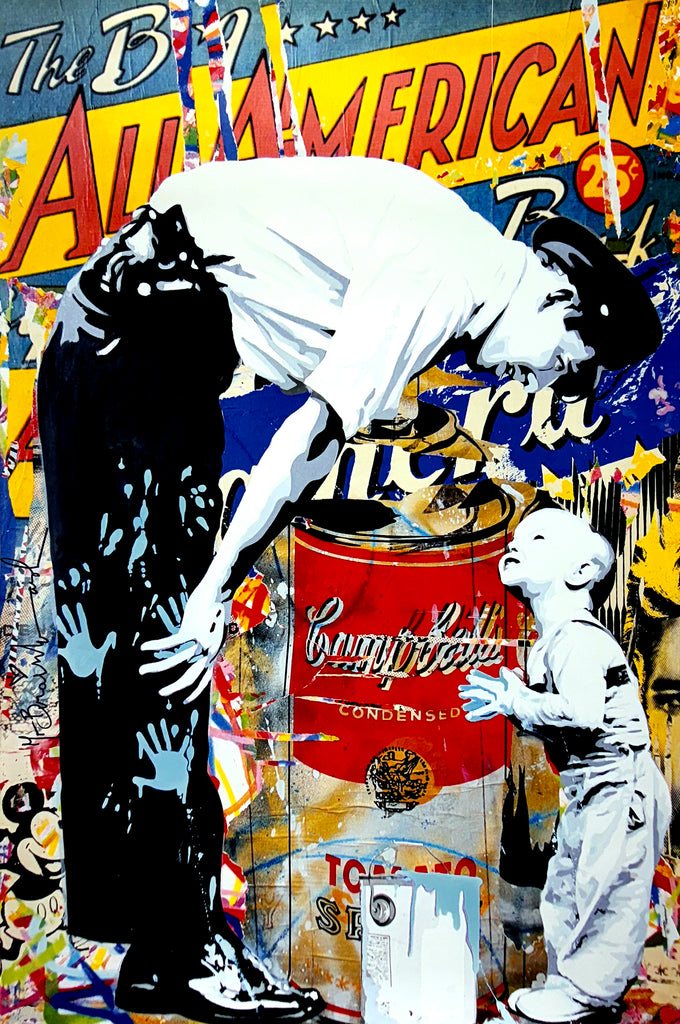 MR. BRAINWASH 'Not Guilty (All American)' (2011) RARE Offset Lithograph Poster