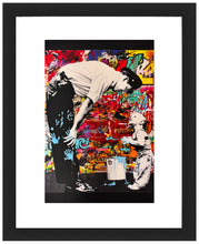 Load image into Gallery viewer, MR. BRAINWASH &#39;Not Guilty (All American)&#39; (2011) Original Framed Postcard