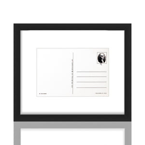 MR. BRAINWASH 'Not Guilty (All American)' (2011) Original Framed Postcard