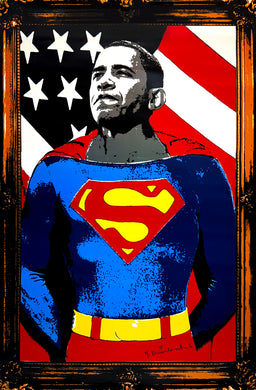 MR. BRAINWASH 'Obama Superman' (2012) Offset Lithograph