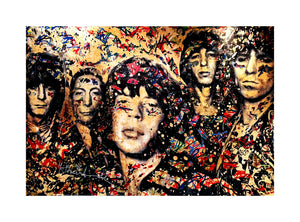 MR. BRAINWASH 'Rolling Stones' (2012) Offset Lithograph