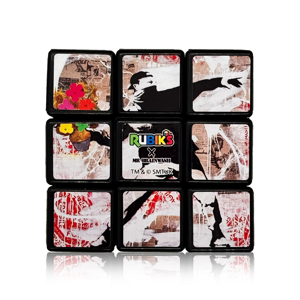 MR. BRAINWASH 'MBW x Rubik's (Style 3)' (2024) Designer Art Toy