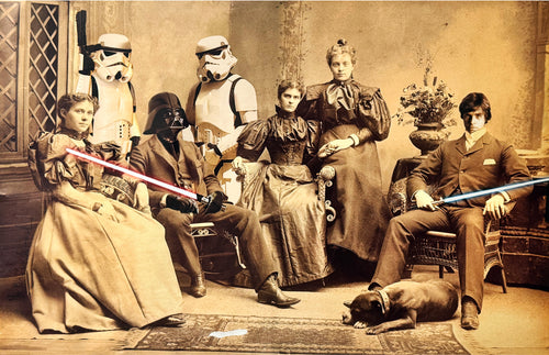 MR. BRAINWASH 'Star Wars Reunion' (2010) Offset Lithograph Poster