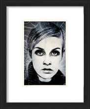 Load image into Gallery viewer, MR. BRAINWASH &#39;Twiggy&#39; (2010) Original (framed) &#39;Icons&#39; Show Card