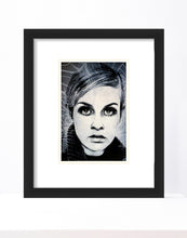 Load image into Gallery viewer, MR. BRAINWASH &#39;Twiggy&#39; (2010) Original (framed) &#39;Icons&#39; Show Card