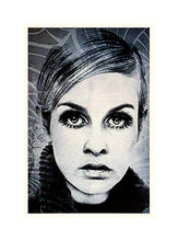 Load image into Gallery viewer, MR. BRAINWASH &#39;Twiggy&#39; (2010) Original (framed) &#39;Icons&#39; Show Card