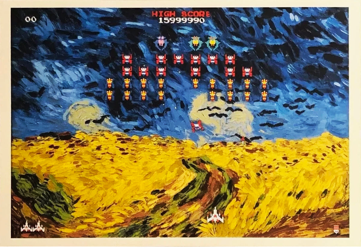 MR. BRAINWASH 'Wheat Field Invaders' (2022) Screen Print | Signari Gallery