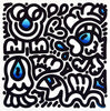 MR. DOODLE 'Colour Pops: Blue Pop' (2026) Timed Edition Gicleé Print