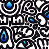 MR. DOODLE 'Colour Pops: Blue Pop' (2026) Timed Edition Gicleé Print