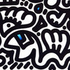 MR. DOODLE 'Colour Pops: Blue Pop' (2026) Timed Edition Gicleé Print