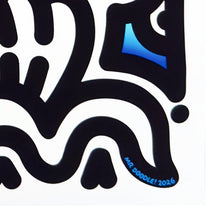 Load image into Gallery viewer, MR. DOODLE 'Colour Pops: Blue Pop' (2026) Timed Edition Gicleé Print