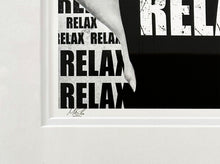 Load image into Gallery viewer, MR. SLY &#39;Audrey Says Relax&#39; (Street Art) Framed Giclée Print - Signari Gallery 