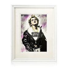 Load image into Gallery viewer, MR. SLY &#39;Material Girl&#39; Framed Giclee Print - Signari Gallery 