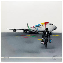 Load image into Gallery viewer, NICK WALKER 'Air France' (2017) Rare Artist Proof Screen Print