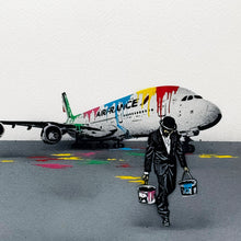 Load image into Gallery viewer, NICK WALKER 'Air France' (2017) Rare Artist Proof Screen Print