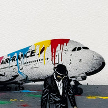 Load image into Gallery viewer, NICK WALKER 'Air France' (2017) Rare Artist Proof Screen Print