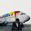 NICK WALKER 'Air France' (2017) Rare Artist Proof Screen Print