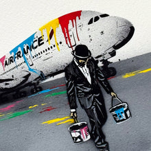 Load image into Gallery viewer, NICK WALKER 'Air France' (2017) Rare Artist Proof Screen Print