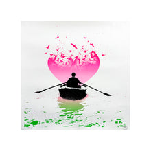 Load image into Gallery viewer, NICK WALKER 'Love Bats' (2021) RARE Screen Print (pink-green) - Signari Gallery 