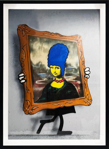 NICK WALKER 'Mona Simpson (2019)' Framed Silkscreen Print - Signari Gallery 