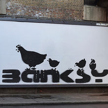 Load image into Gallery viewer, NOT BANKSY x L-13 &#39;Sh*tism in Context: Chicken Feces&#39; (2024) Archival Pigment Print