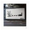 NOT BANKSY x L-13 'Sh*tism in Context: Duck Defecation' (2024) Archival Pigment Print