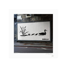 Load image into Gallery viewer, NOT BANKSY x L-13 &#39;Sh*tism in Context: Duck Defecation&#39; (2024) Archival Pigment Print