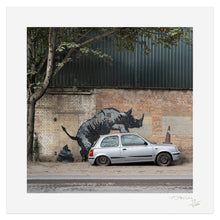 Load image into Gallery viewer, NOT BANKSY x L-13 &#39;Sh*tism in Context: Rhino Turd&#39; (2024) Archival Pigment Print