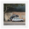 NOT BANKSY x L-13 'Sh*tism in Context: Rhino Turd' (2024) Archival Pigment Print