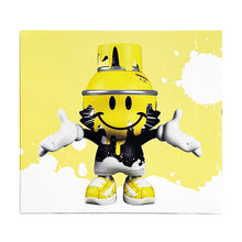 Load image into Gallery viewer, OG SLICK &#39;Happy Yellow&#39; (2024) Vinyl Spray Can Art Figure