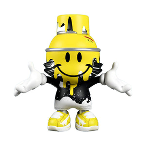 OG SLICK 'Happy Yellow' (2024) Vinyl Spray Can Art Figure