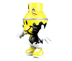 OG SLICK 'Happy Yellow' (2024) Vinyl Spray Can Art Figure